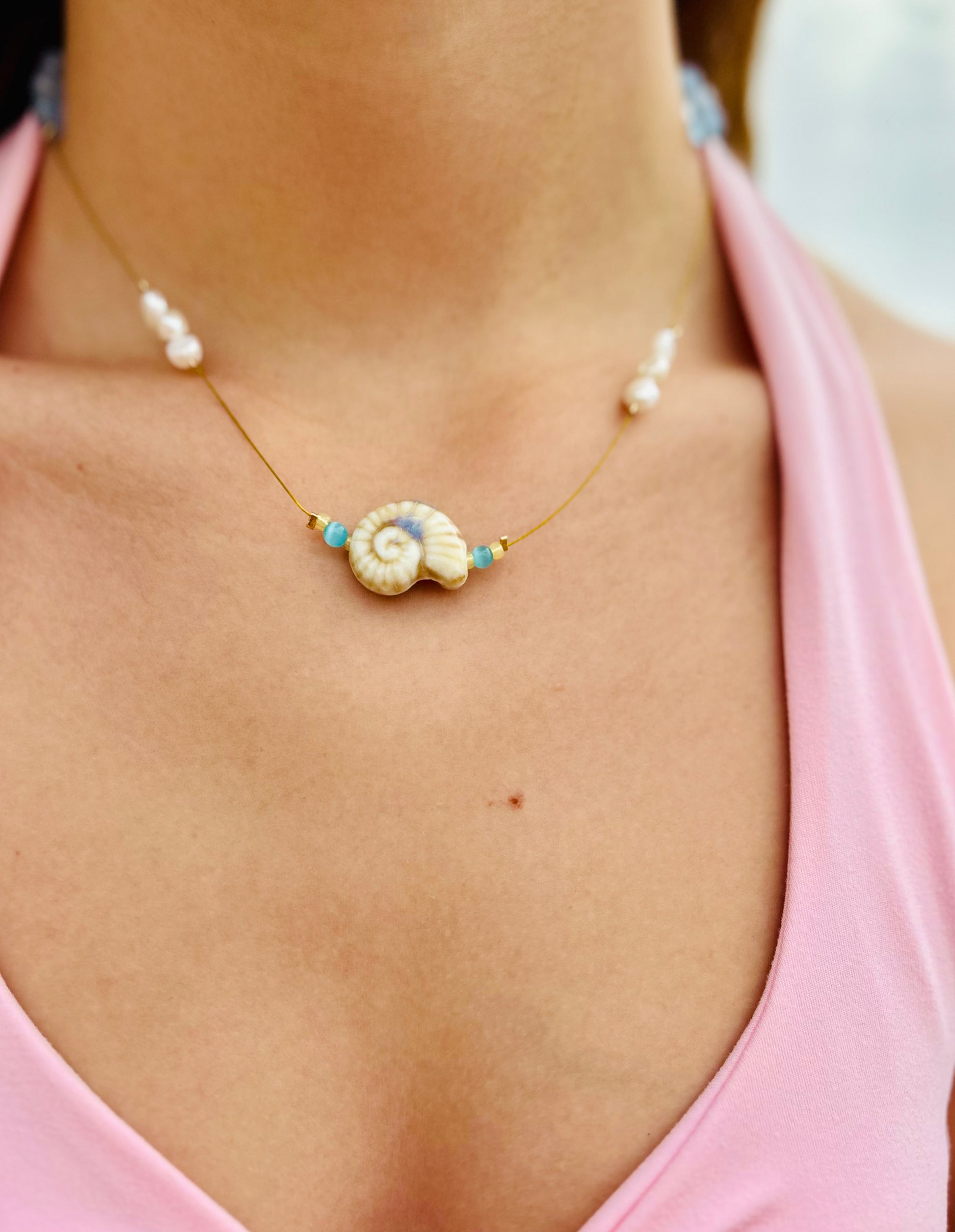 Symbolic spiral pendant for inner growth