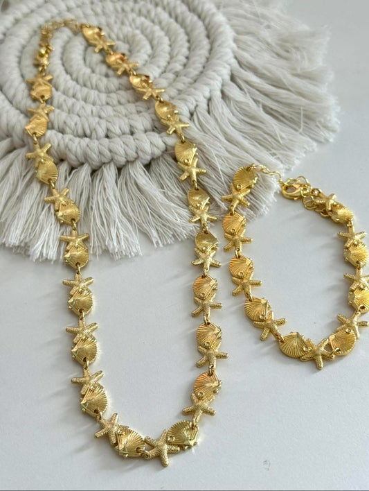 Set de cadena y pulsera